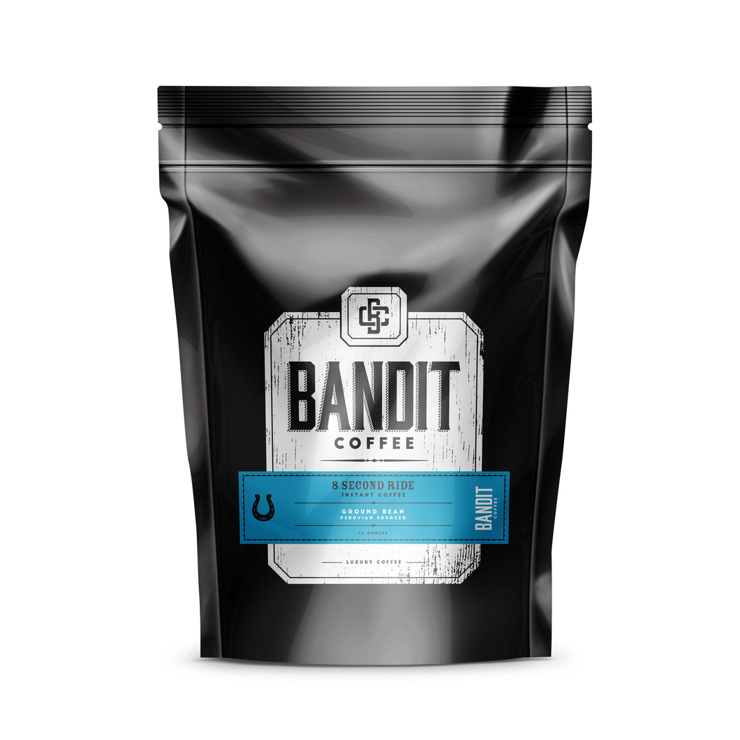 8 Second Ride-Instant Coffee - Bandit Coffee Co. Coffee - low acidity coffee, Coffee - subscription coffee, 8 Second Ride-Instant Coffee - luxury coffee, Coffee - on-demand coffee, Coffee - instant coffee,